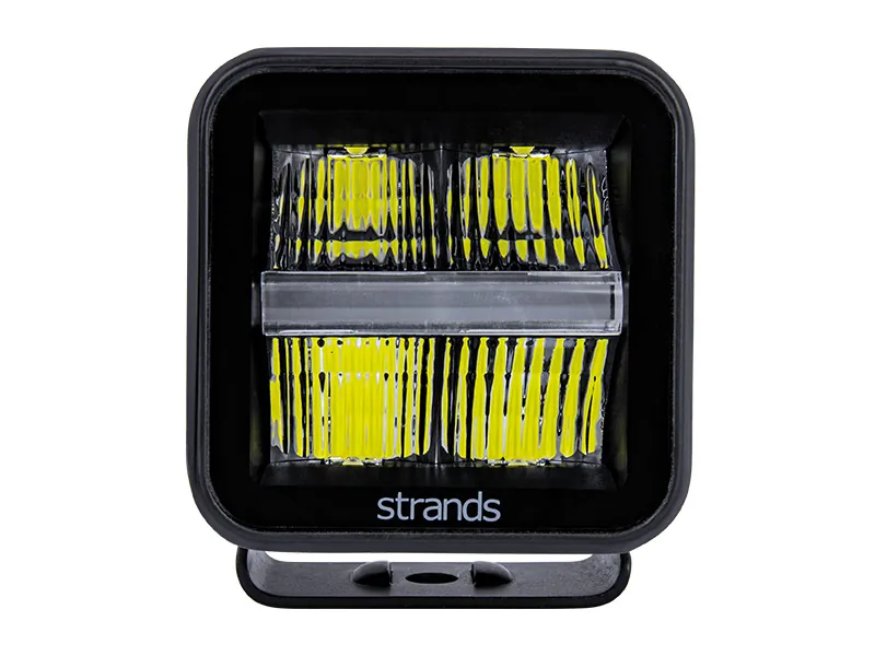 STRANDS SIBERIA QUBE LED Darba Lukturis ar Plašu Gaismas Izkliedējumu, 4800lm, 9-32V - Attēls 3