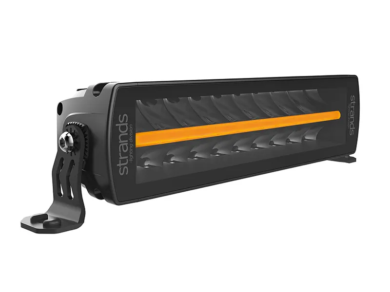 STRANDS SIBERIA RED TIGER LED Darba Lukturis 12" ar 5423lm, 10-40V, ECE R10 Sertifikātu