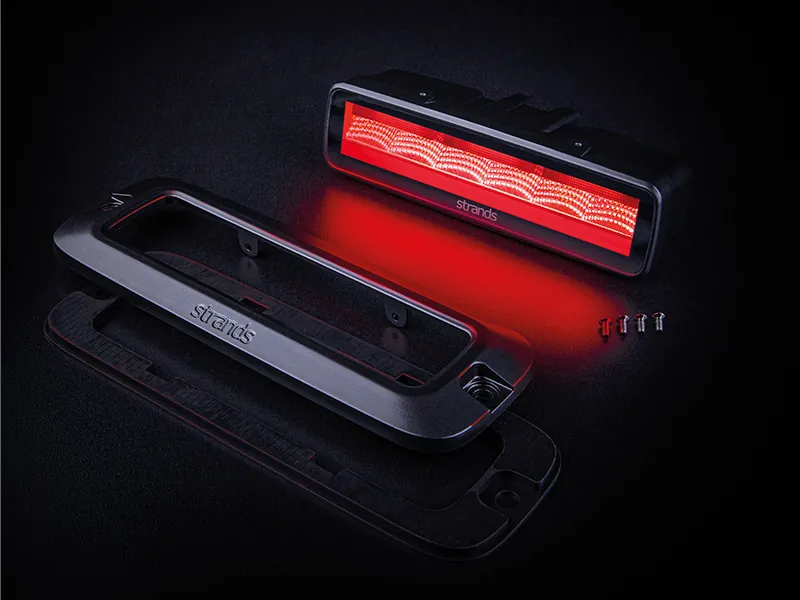 STRANDS SIBERIA MULTIPLE OPTIONS TAIL LIGHT - Universāls aizmugurējais lukturis, 10-32V, 546lm, ECE R148 R10 R65 - Attēls 2