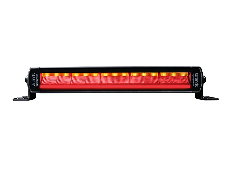 STRANDS SIBERIA TAIL LIGHT 12" LED Aizmugurējais Lukturis 10-32V ar 4 funkcijām ECE R148 Sertificēts