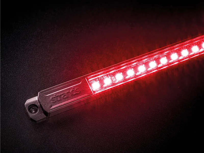 STRANDS Sarkanais Iekštelpu Apgaismojums 281mm - 9-32V, 200lm, ECE R10 Sertificēts