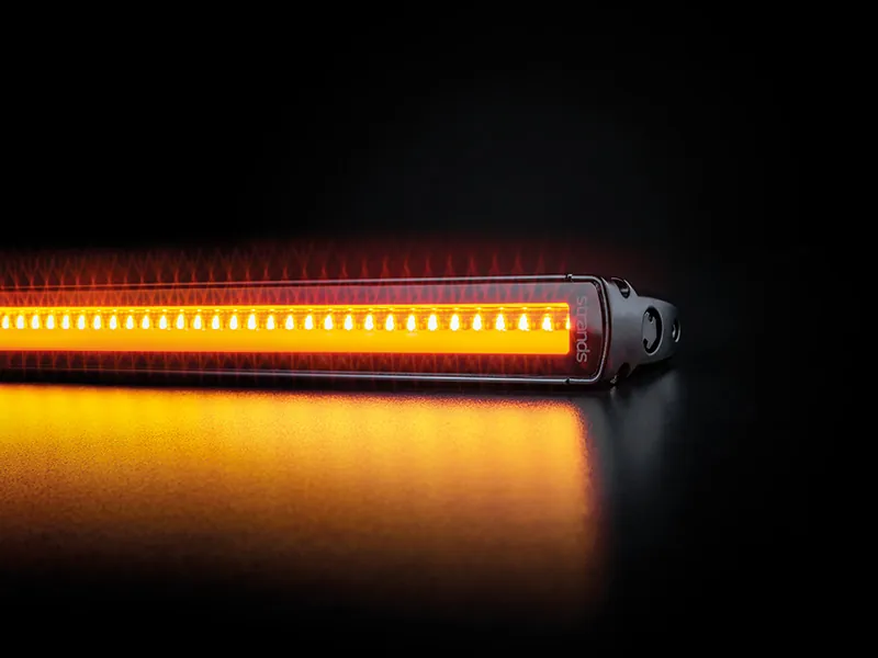 STRANDS SIBERIA LOW RIDER 10" - Ultra-plāna LED gaismu josla ar 4 funkcijām (10-32V) - Attēls 3