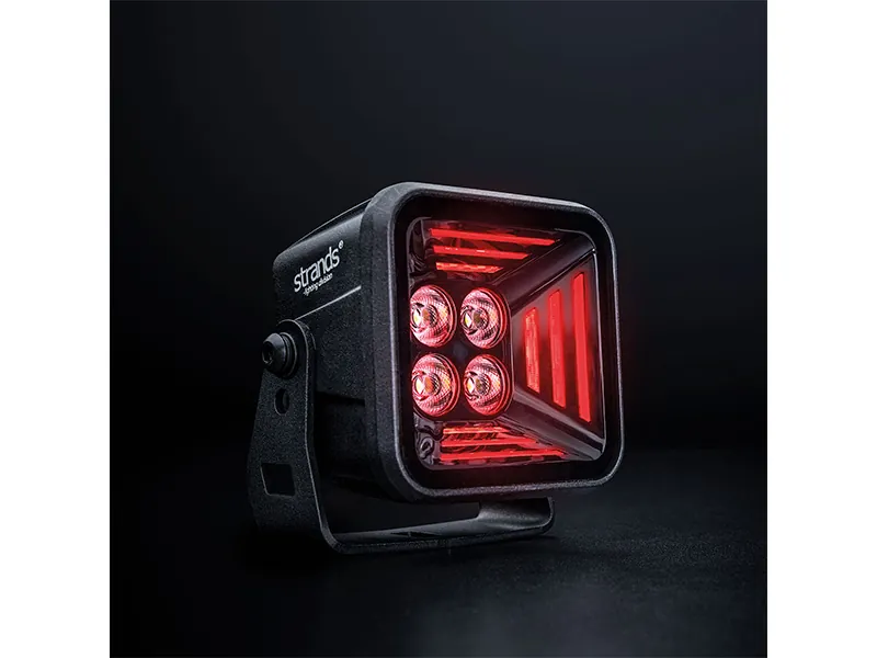 STRANDS DARK KNIGHT FORTEX WORK LED darba lukturis ar 3900lm jaudu un 9-36V spriegumu