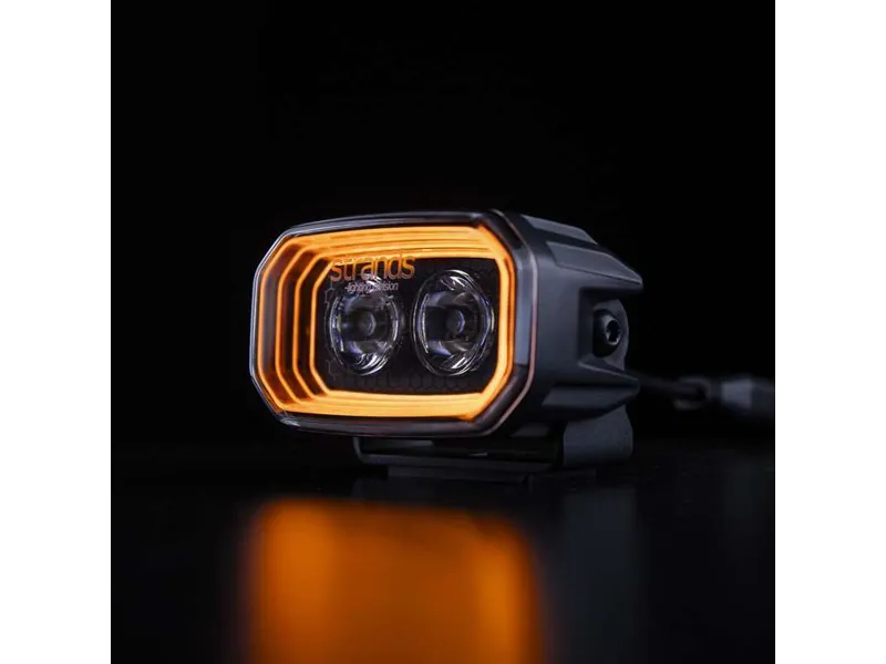 STRANDS FOR9T LIGHT POD - Daudzfunkcionāls Braukšanas Lukturis ar Baltu/Dzintara Pozīcijas Gaismu (4500lm, 10-48V)