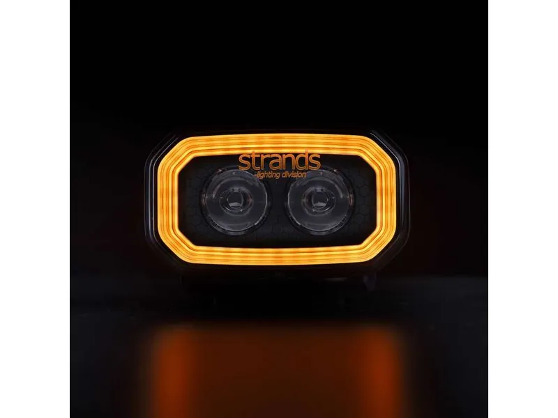 STRANDS FOR9T LIGHT POD - Daudzfunkcionāls Braukšanas Lukturis ar Baltu/Dzintara Pozīcijas Gaismu (4500lm, 10-48V) - Attēls 5