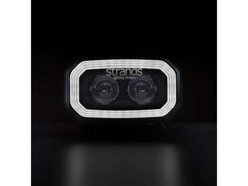 STRANDS FOR9T LIGHT POD - Daudzfunkcionāls Braukšanas Lukturis ar Baltu/Dzintara Pozīcijas Gaismu (4500lm, 10-48V) - Attēls 6