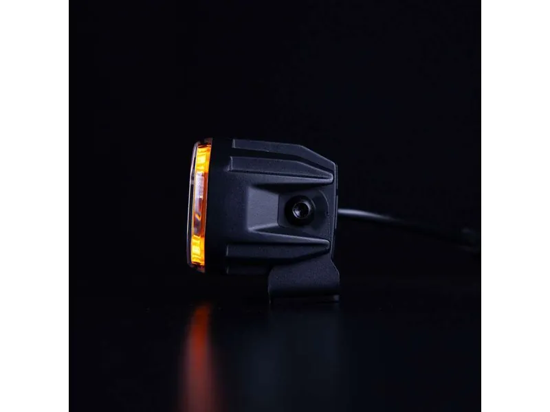 STRANDS FOR9T NO-GLARE darba lukturis ar sarkano un dzintara pozīcijas gaismu, 3600lm, 10-48V - Attēls 3