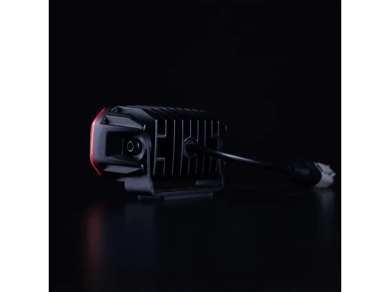 STRANDS FOR9T NO-GLARE darba lukturis ar sarkano un dzintara pozīcijas gaismu, 3600lm, 10-48V - Attēls 6