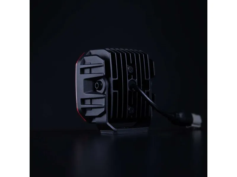 STRANDS FOR9T NO-GLARE WORK LIGHT - Jaudīgs 7200lm darba lukturis ar 10-48V spriegumu un sarkanu/dzeltenu pozīcijas gaismu - Attēls 5