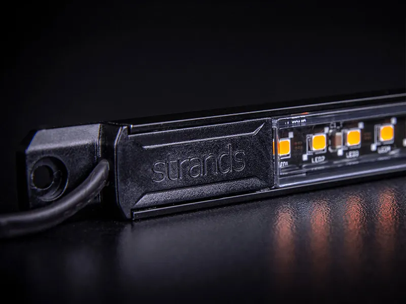 STRANDS INTERIOR LIGHT-AMBER 505mm Iekšējais Apgaismojums 9-32V 960lm Dzintara Krāsā - Attēls 2