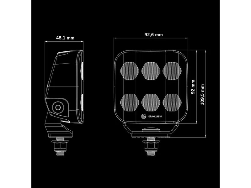 STRANDS UNITY EDGE Darba lukturis ar 3940lm spilgtumu un 10-36V barošanas spriegumu - Attēls 5