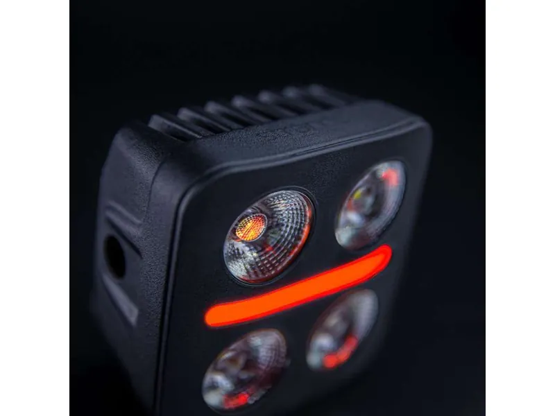 STRANDS NUUK D-LINE QB Darba lukturis ar sarkanām un dzintara pozīcijas gaismām, 2920lm, 10-32V - Attēls 4