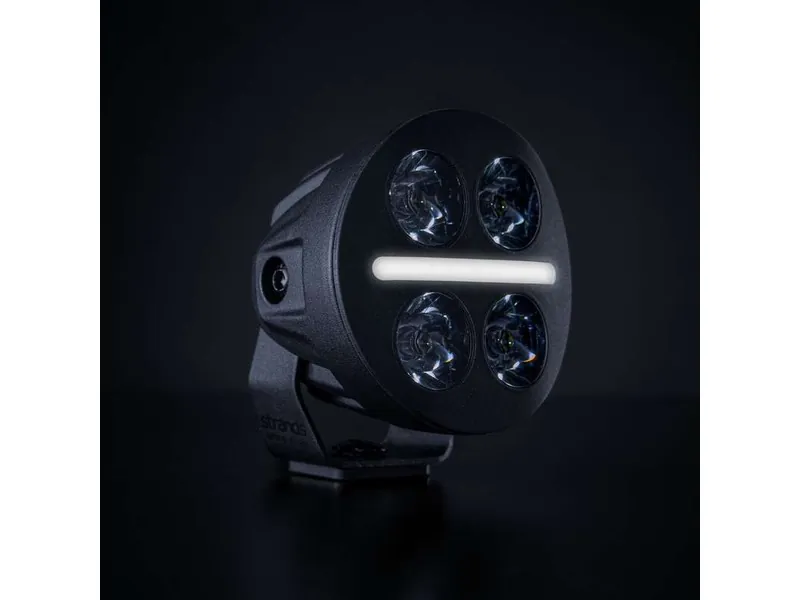 STRANDS NUUK D-LINE MC Braukšanas lukturis ar baltu un dzeltenu pozīcijas gaismu 2540lm 10-32V - Attēls 2