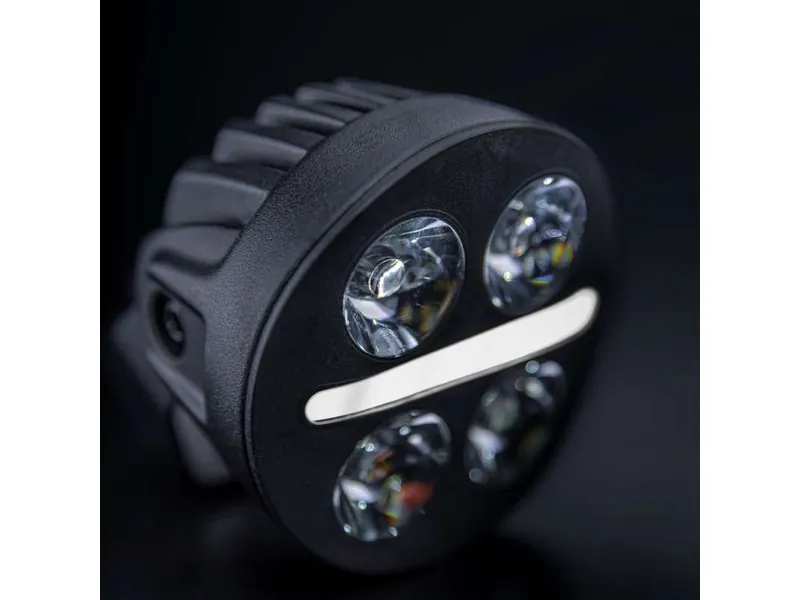 STRANDS NUUK D-LINE MC Braukšanas lukturis ar baltu un dzeltenu pozīcijas gaismu 2540lm 10-32V - Attēls 5