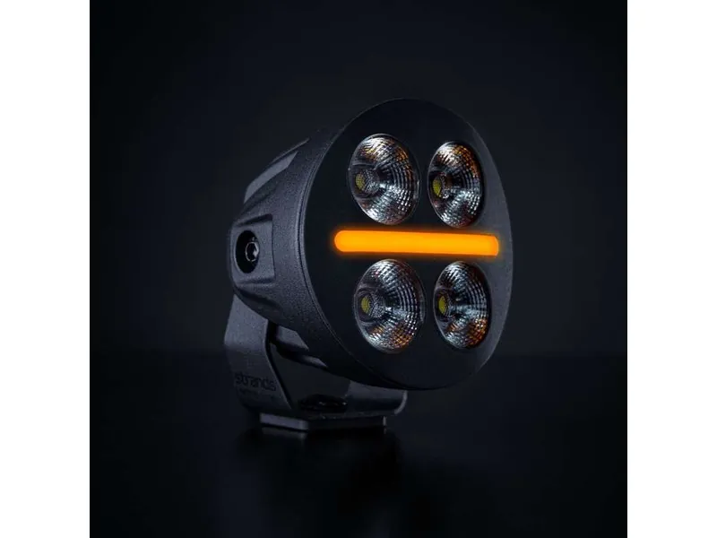 STRANDS NUUK D-LINE MC Darba Lukturis ar Sarkanu un Dzintara Pozīcijgaismu, 2740lm, 10-32V