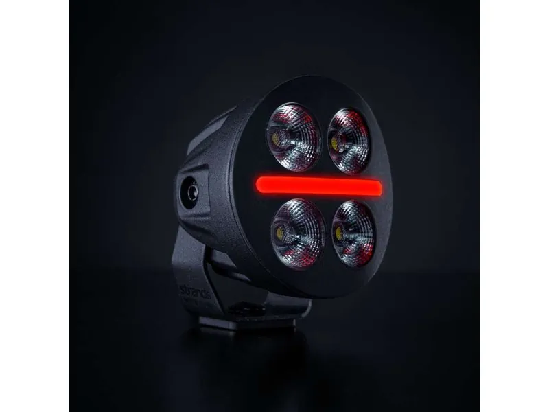 STRANDS NUUK D-LINE MC Darba Lukturis ar Sarkanu un Dzintara Pozīcijgaismu, 2740lm, 10-32V - Attēls 2