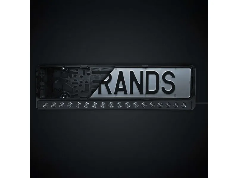 Strands NUUK E-LINE BLACK LED BAR 20" - Jaudīgs 9000lm Apgaismojuma Panelis 9-36V Sistēmām