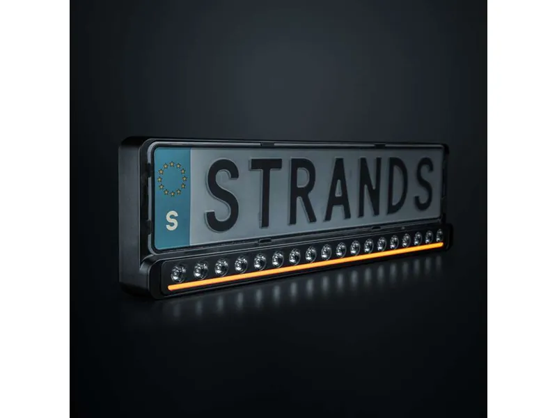 Strands NUUK D-LINE LED BAR 20″ - Jaudīgs Papildlukturis ar 9600lm, 5000K un ECE R10/R148/R149 Sertifikātiem