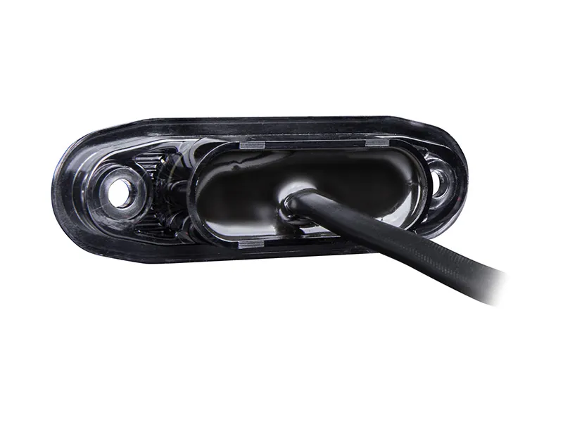 STRANDS DARK KNIGHT ULTRA SLIM LED Pozīcijas lukturis, sarkans, 12-24V, E-sertificēts - Attēls 3