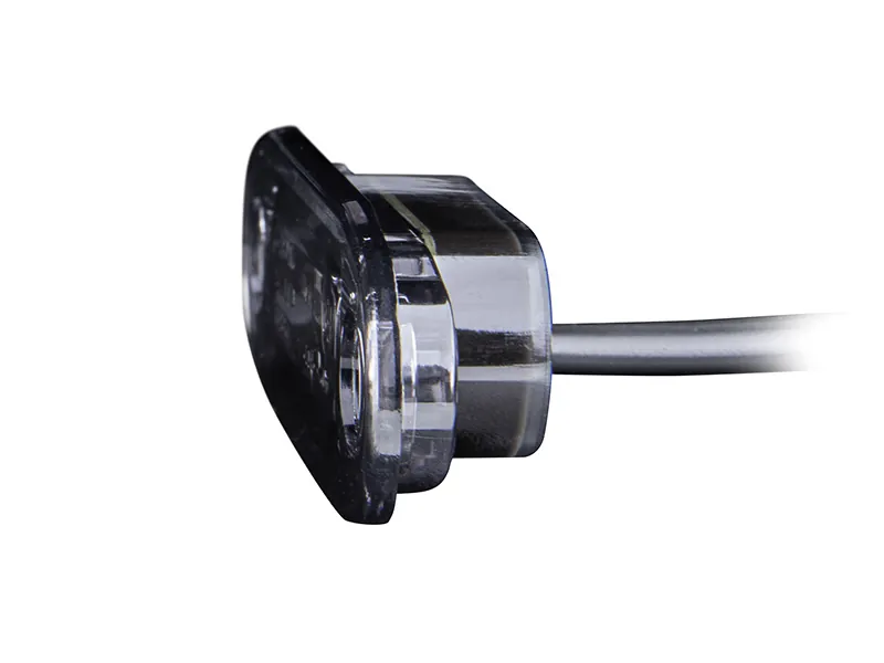 STRANDS DARK KNIGHT ULTRA SLIM LED Pozīcijas lukturis, sarkans, 12-24V, E-sertificēts - Attēls 4