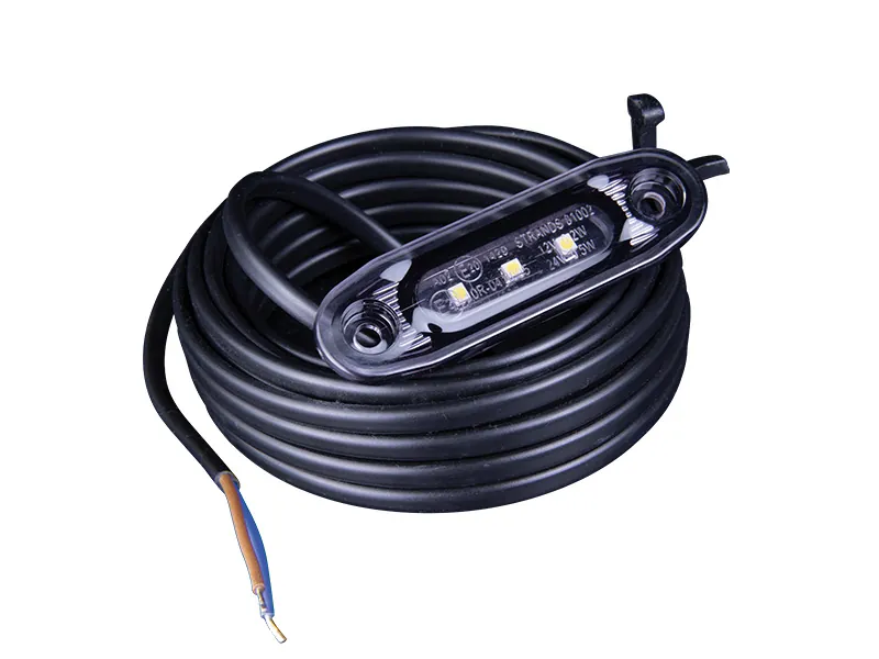 STRANDS DARK KNIGHT ULTRA SLIM LED Pozīcijas lukturis, sarkans, 12-24V, E-sertificēts - Attēls 5