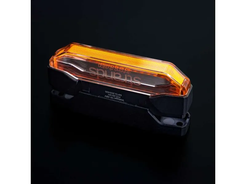 STRANDS FIREFLY SEE ME Brīdinājuma / Sānu marķēšanas lukturis, 10-48V, ECE R65 Klases 2 sertifikāts - Attēls 9