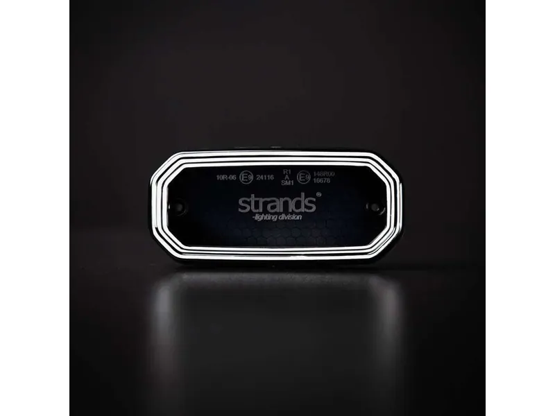 STRANDS FOR9T SCALE Priekšējais pozīcijas lukturis, 10-40V, ECE R148 sertificēts