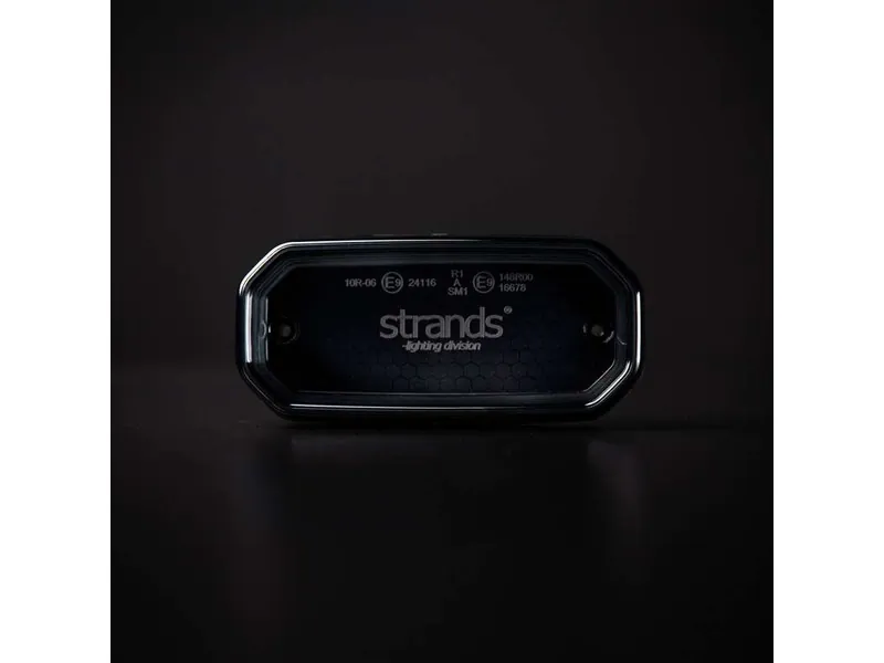 STRANDS FOR9T SCALE Priekšējais pozīcijas lukturis, 10-40V, ECE R148 sertificēts - Attēls 2