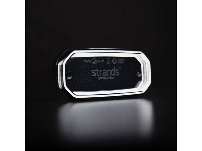 STRANDS FOR9T SCALE Priekšējais pozīcijas lukturis, 10-40V, ECE R148 sertificēts - Attēls 3