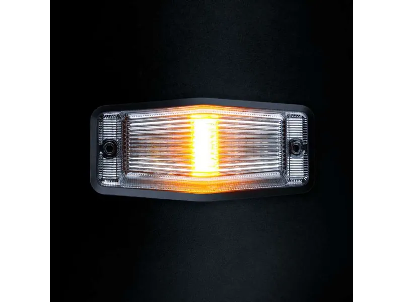 STRANDS IZE LED SILVER ARROW - Daudzfunkcionāla LED pozīcijas un brīdinājuma gaisma (10-32V, ECE R148)