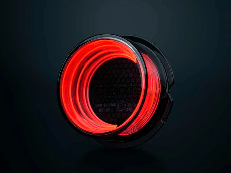 STRANDS FOR9T GEO Aizmugurējais pozīcijas lukturis, 10-40V, ECE R10/R148 sertifikāts